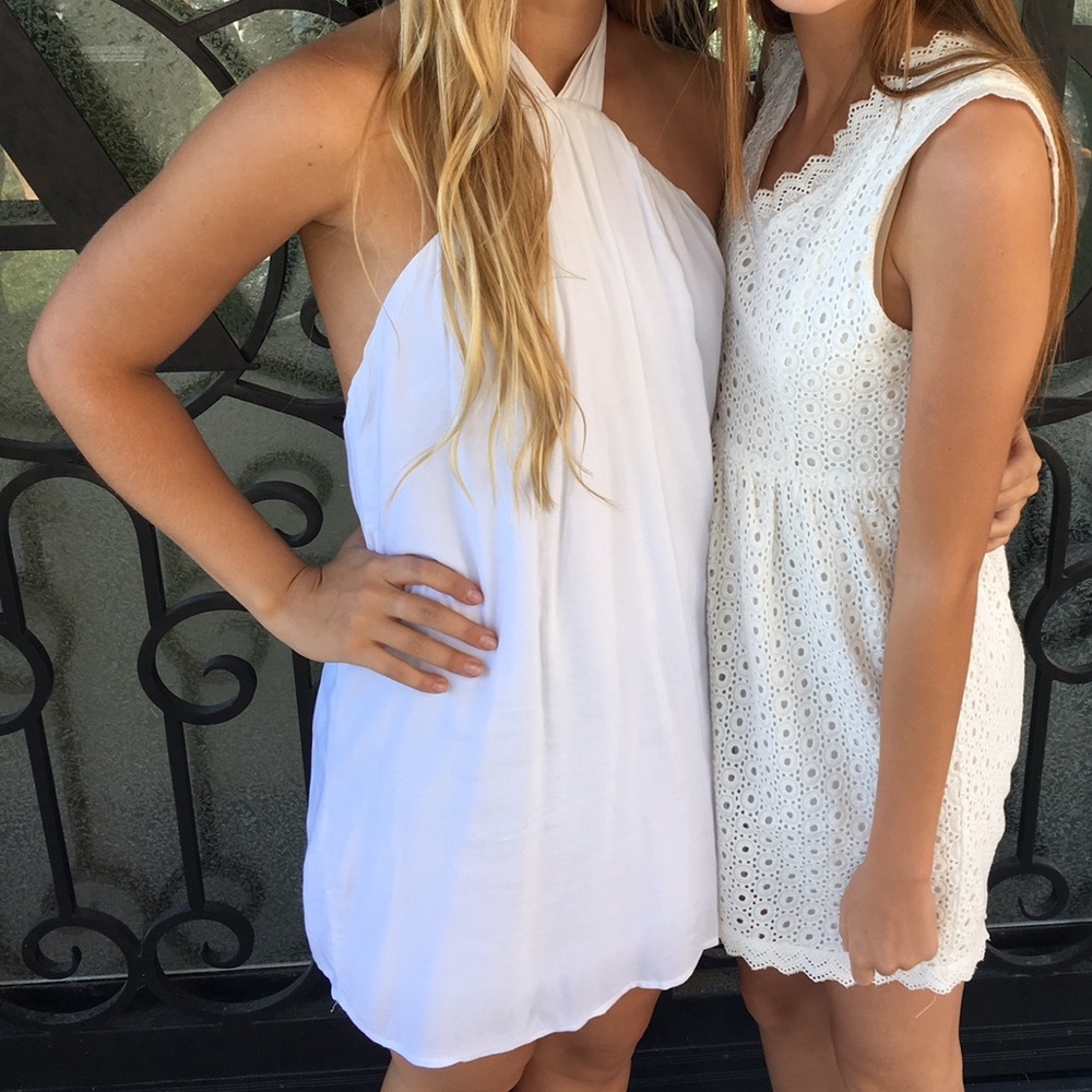 White dress